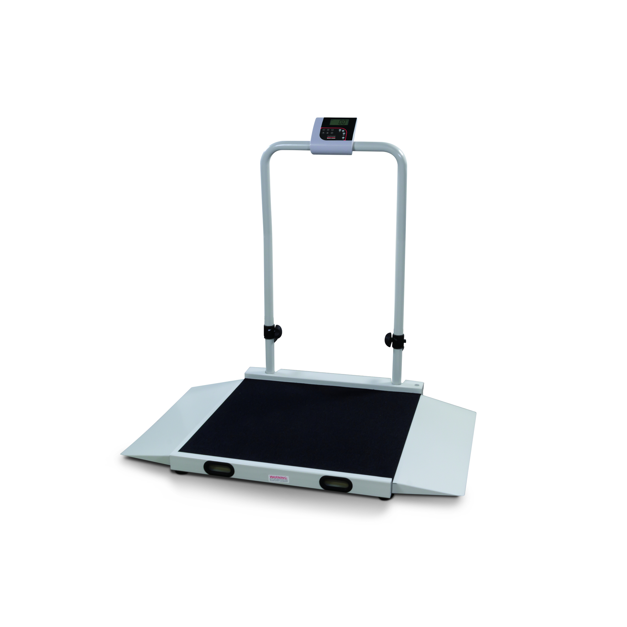 Rice Lake Dual Ramp Metal Wheelchair Scale - 1000-Lb. Capacity, 29in. x 31in. Platform, Non-Slip Surface, Model# 350-10-3M